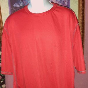 Men's Shirt, Red, 100% Polyester, Size 3XL  By A4